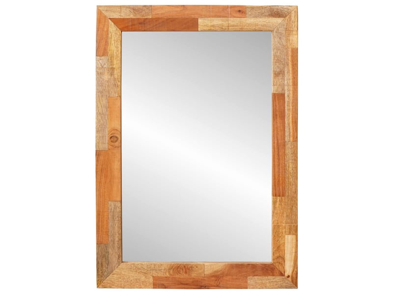 Miroir de salle de bain, miroir de toilette chêne artisanal 50 x 70 x 2,5 cm cf62536 - Conforama A