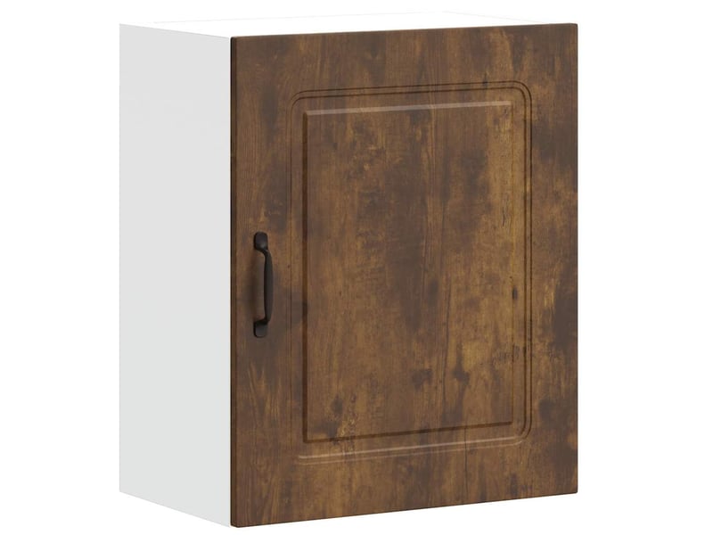 Meuble de rangement, armoires murales de cuisine kalmar en bois d'ingénierie chêne fumé - Conforama E