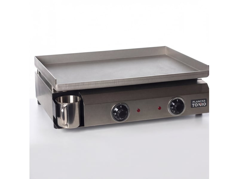  Plancha électrique electica pl5 - 2 résistances en inox pour 6 à 12 personnes  - Conforama C