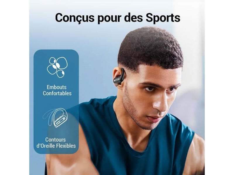  Ecouteurs sport sans fil bluetooth 5.3 anc hybride x19 avec mode transparence 176665_AAAAP54723_6_DROPFR - Conforama C