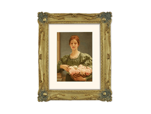 Cadre photo vintage cadre photo doré 31x25 cm avec relief floral