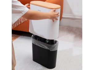 Kitchen move - poubelle de salle de bain push 10l bat-tg3171 - aldo