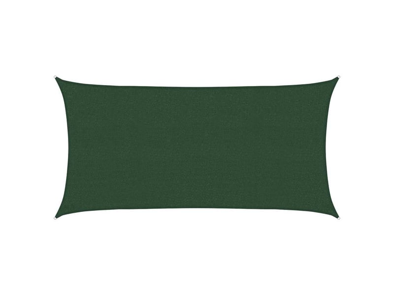  Voile d'ombrage - voile d'ombre - voile parasol 160 gm² vert foncé 2,5x4,5 m pehd  - Conforama A