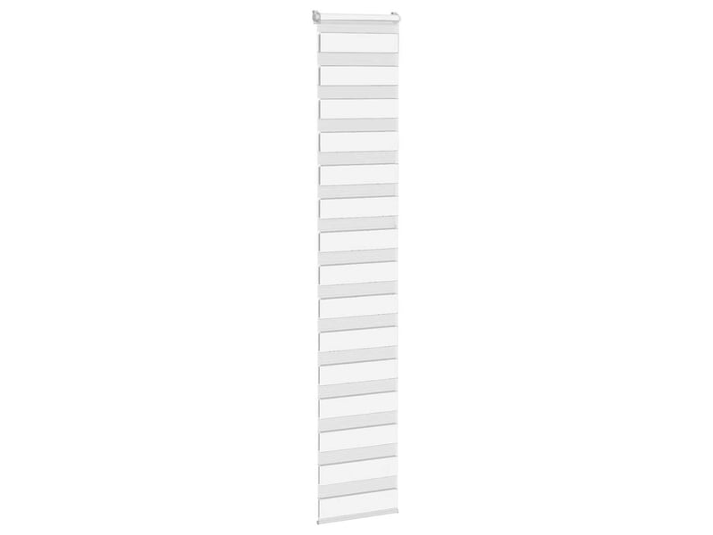  Store zèbre, store de fenêtre blanc 45x230 cm largeur du tissu 40,9 cm polyester cf48401  - Conforama C