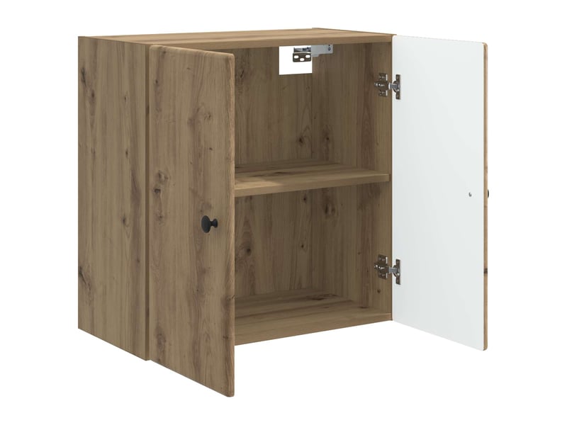  Armoire murale salon, meuble de rangement 59 x 31 x 60 cm bois d'ingénierie shl2774  - Conforama C