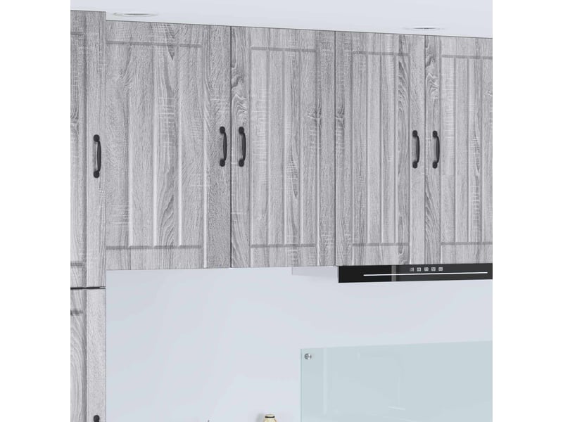  Meuble mural de cuisine, armoire de cuisine sonoma gris 40x31x80cm  - Conforama B