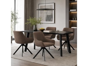 Ensemble table rectangulaire  4 chaise(s)  <strong>GOEURVANT</strong> <strong></strong> 