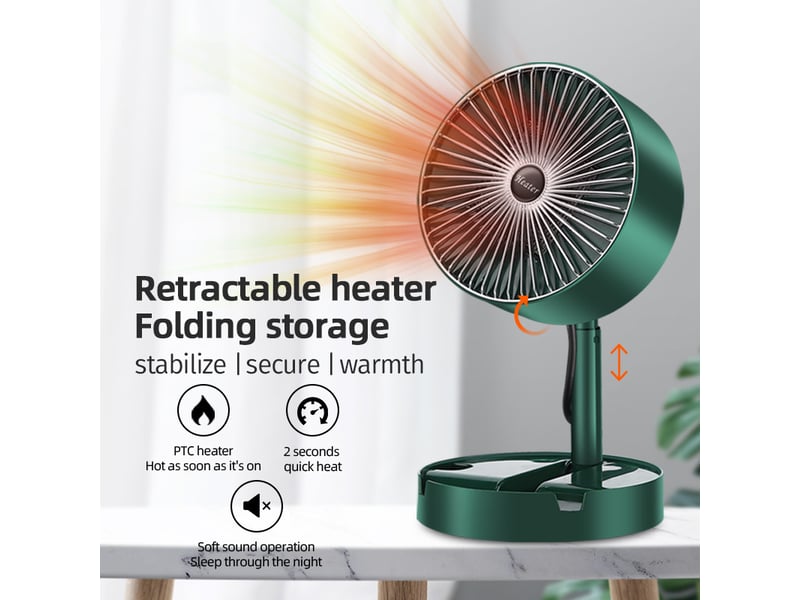  Chauffage d'appoint électrique 2 modes - surchauffe, économie d'énergie, chauffage portable et sécurisé, blanc  - Conforama C