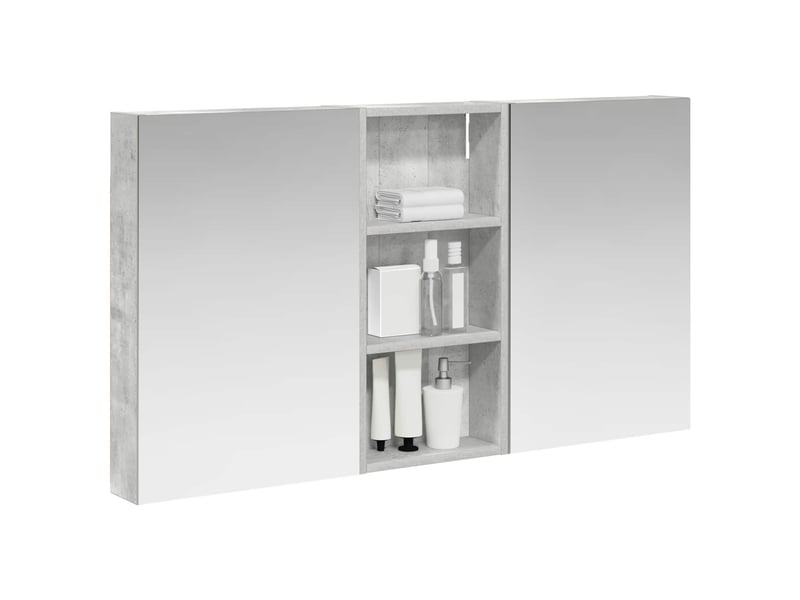  Ensemble de meubles de salle de bain 3 pcs 110x10.5x60.5 cm shl508  - Conforama C