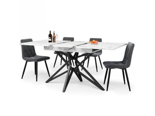 Ensemble table rectangulaire 4 chaise(s) <strong>MIVRAY </strong> <strong></strong>