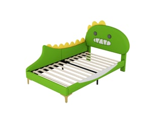 Lit simple 90x200 cm    coloris vert