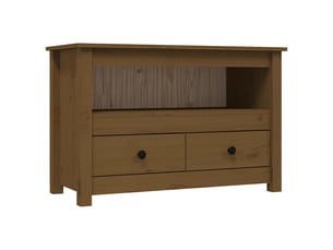 Meuble tv coloris marron 79 cm <strong></strong>  <strong></strong>