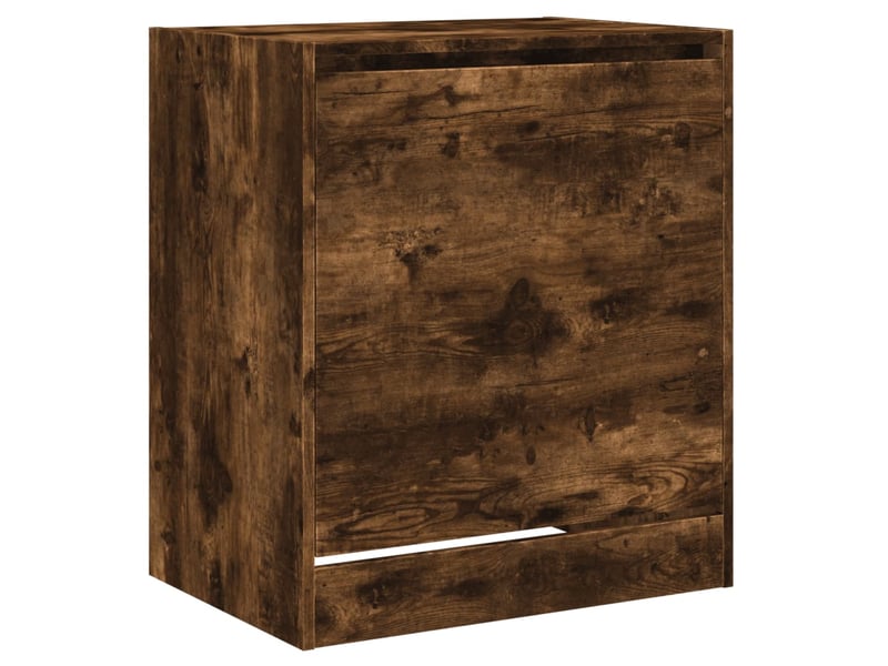  Meuble à chaussure | armoire à chaussures chêne fumé 60x42x69 cm bois d'ingénierie  - Conforama D