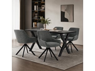 Ensemble table rectangulaire  4 chaise(s)  <strong>GOEURVANT</strong> <strong></strong> 