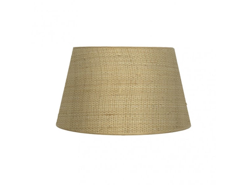  Abat-jour conique ouvert fabrilamp salma naturel, e27, ø 40 cm, h 25 cm 178314086 - Conforama A