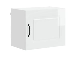 Meuble mural de cuisine | armoire de cuisine blanc brillant 50x31x40cm