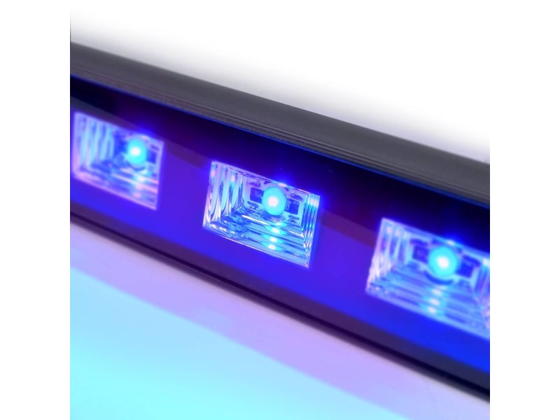  Jeux de lumière - barre à led uv 9x3w lumière noire - ibiza light led-uvbar  - Conforama B