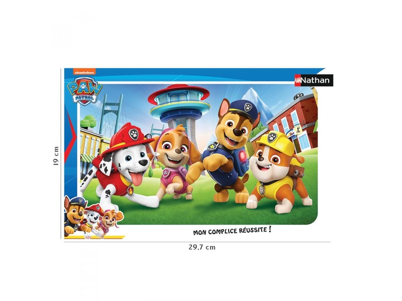  Puzzle cadre 15 p - les chiots de la patpatrouille 86184 - Conforama A