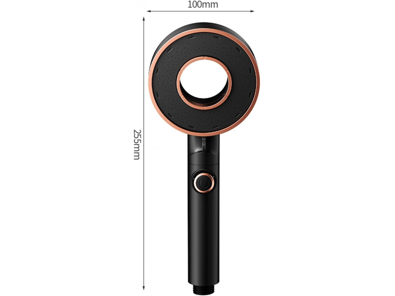 Types de pommeau de douche haute pression, pommeau de douche à jet, pommeau de douche sous pression, pommeau de douche universel facile à install - Conforama B