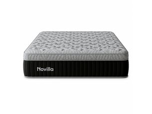 Matelas 90x200 cm <strong></strong>  <strong></strong> Mousse haute résilience soutien Medium épaisseur 25 cm