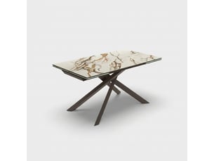 Table extensible en céramique et métal 160240x90 hover