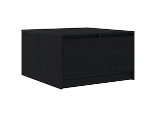 Table basse rectangulaire coloris noir  