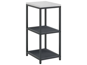 Étagère de cuisine, étagère de rangement hattem anthracite 40x50x92cm acier