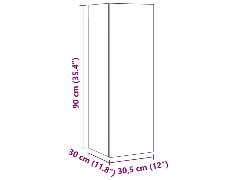  Vidaxl ensemble meuble tv 10 pcs chêne artisanal bois d'ingénierie  - Conforama C