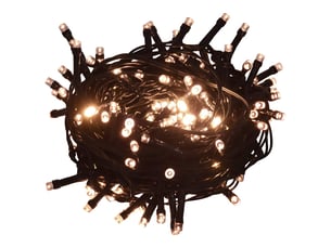 Guirlande lumineuse, éclairage de noël 400 led 40 m 8 effets lumineux blanc chaud cf62385