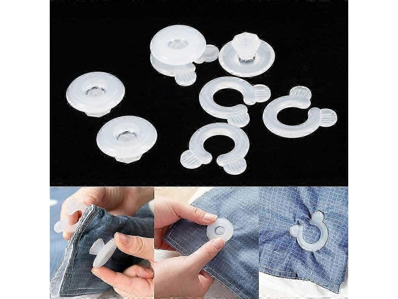  Lot de 20 pinces à couette, attaches pour maintenir les coins en place  - Conforama A