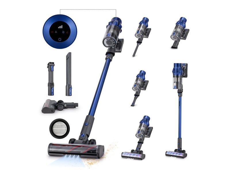  Vortex - f30 - aspirateur balai sans fil - 24 kpa - 45 min d'autonomie - 300w  - Conforama C