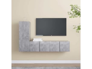 Meuble tv coloris gris  <strong></strong>  <strong></strong>