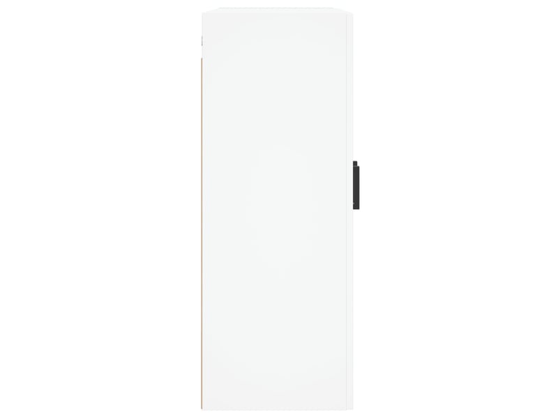  Lot de 2 armoires murales pratiques rangement 69,5 x 34 x 90 cm en bois d'ingénierie blanc 02_0055475  - Conforama E