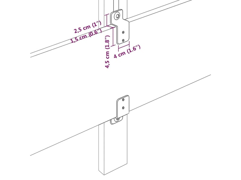 Tête de lit | panneau de tête de lit led avec bandes led bleu 80 cm tissu - Conforama C