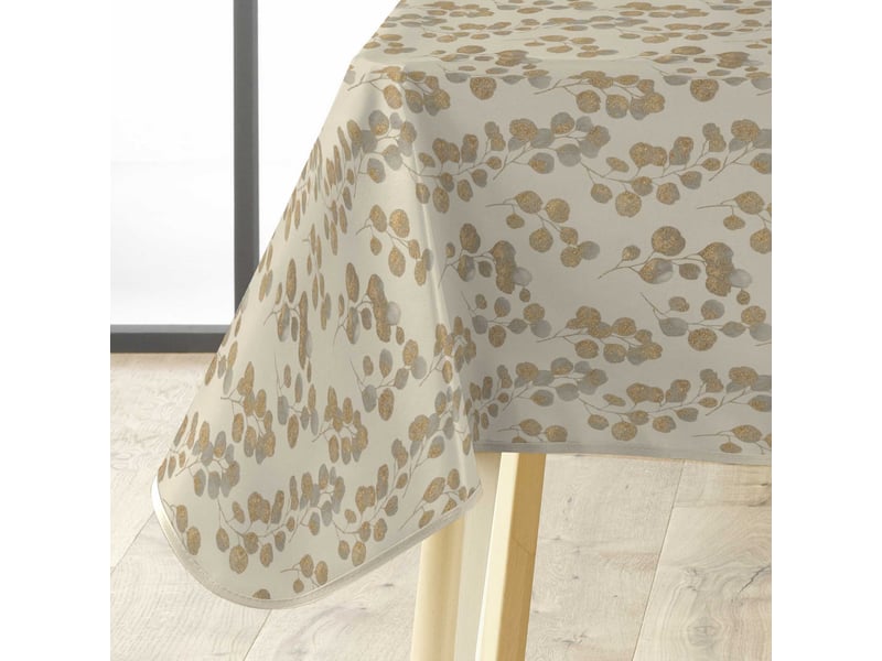  Nappe toile cirée butinette 140x240cm naturel  - Conforama B