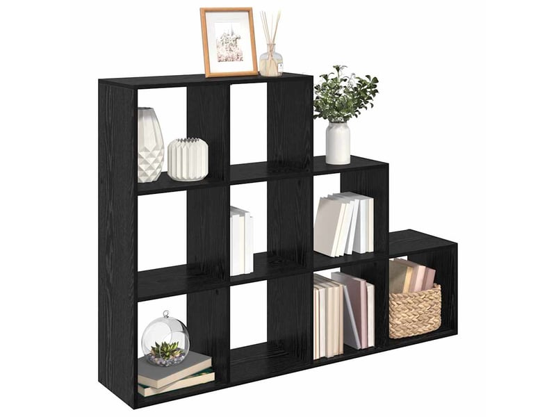 Cloison bibliothèque, meuble de rangement 137,5 x 29 x 103,5 cm bois d'ingénierie - Conforama C