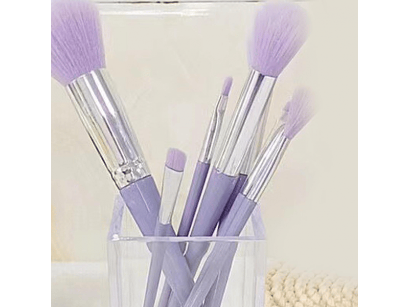  Pot à crayons de bureau en acrylique, organiseur de rangement transparent de grande capacité pour pinceaux de maquillage  - Conforama B