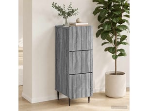 Armoire de rangement bureau, armoire à tiroirs 33 x 34.5 x 92 cm bois d'ingénierie shl7012