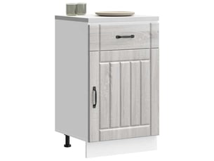 Meuble de rangement, armoire de cuisine lucca sonoma gris bois ingénierie shl5979