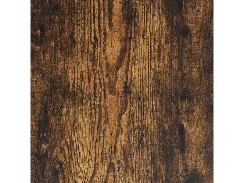  Table de chevet - cabinet de chevet - table de nuit avec pieds en bois massif chêne fumé 40x30x50cm  - Conforama E