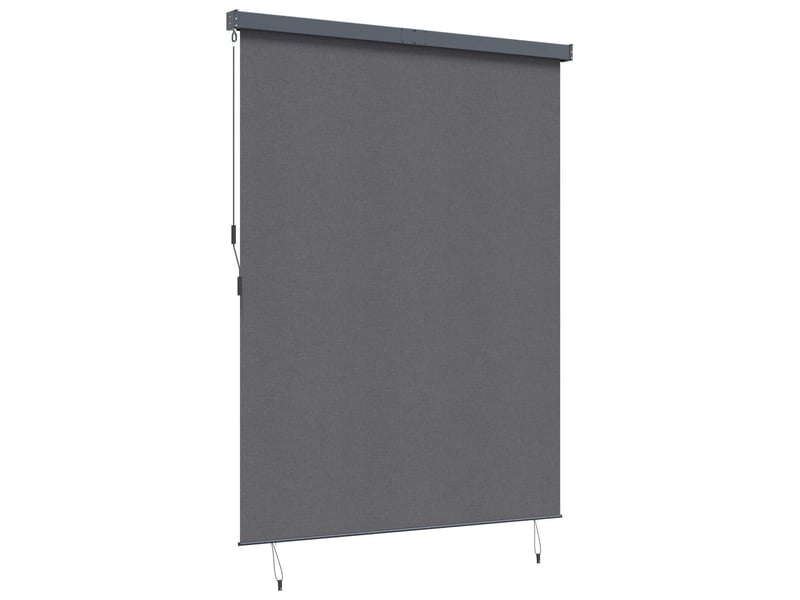 Store enrouleur, store à rouleau anthracite 200 x 250 cm tissu et aluminium cf44946 - Conforama C