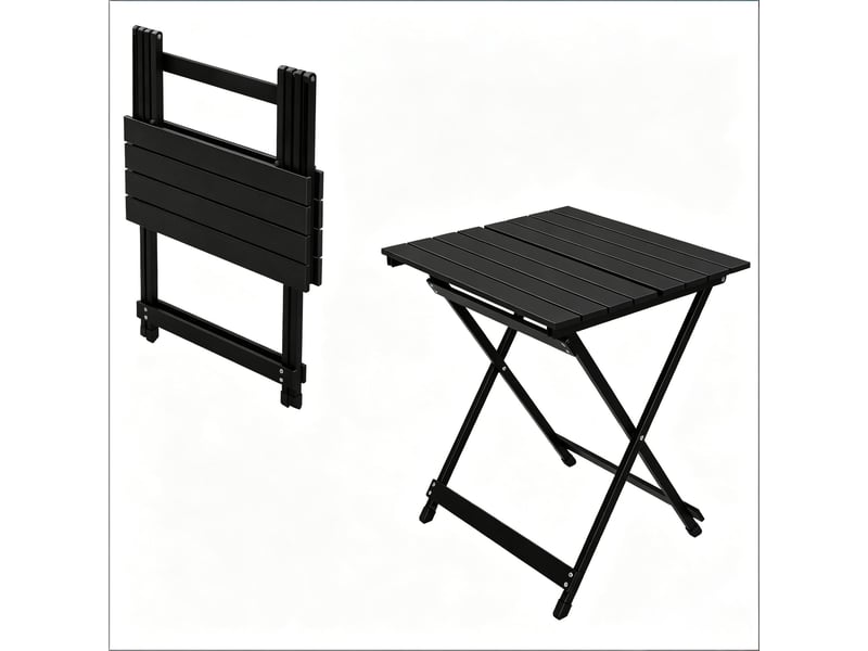 Table pliante pique-nique, table camping portable, table extérieure avec pieds antidérapants, marché - Conforama A