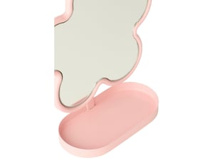 Miroir à poser coloris rose PARIS PRIX - 23.8 cm x 10 cm