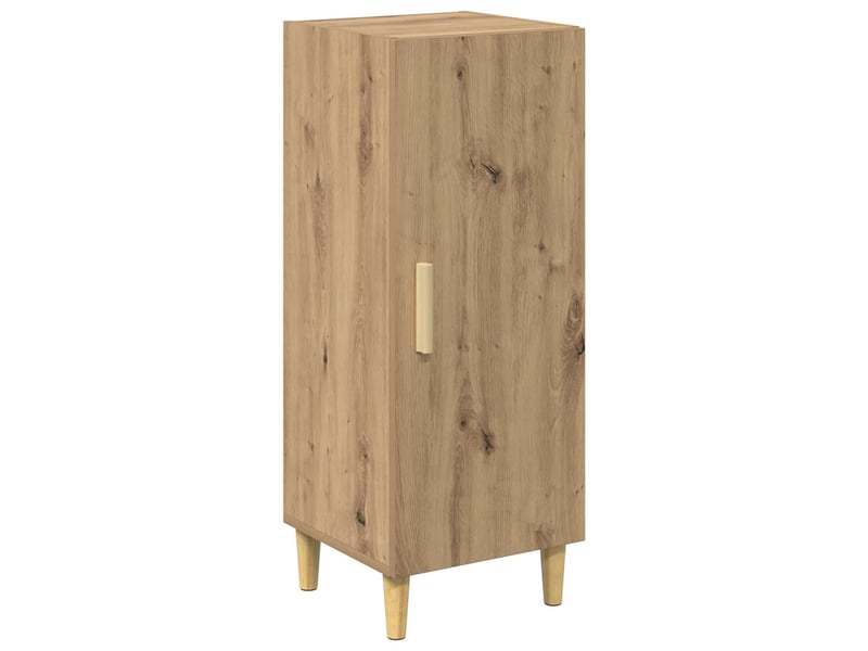  Buffet - bahut - meuble de rangement chêne artisanal 34,5 x 34 x 90 cm bois d'ingénierie  - Conforama A