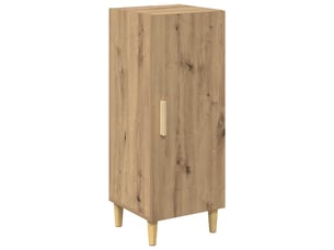 Buffet - bahut - meuble de rangement chêne artisanal 34,5 x 34 x 90 cm bois d'ingénierie