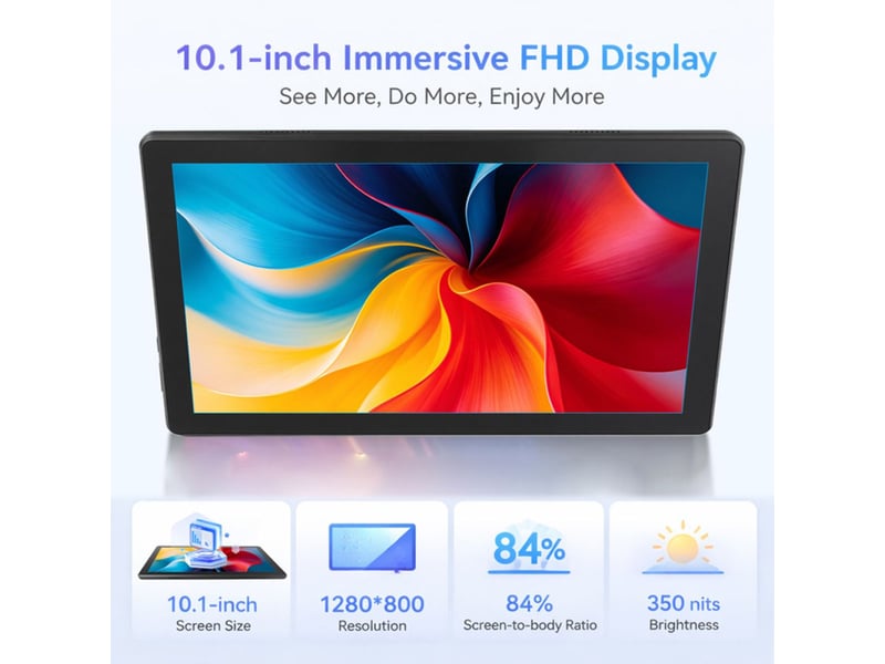 Tablette android 16 10,1 ips octa-core 2 ghz 36 go 256 go 413542_AACKW48085_6_DROPFR - Conforama E