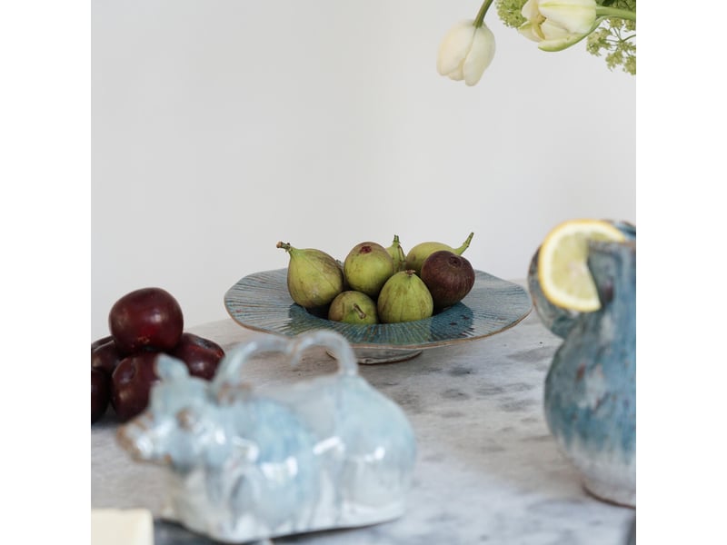  assiette creuse mina 26cm bleue  - Conforama B