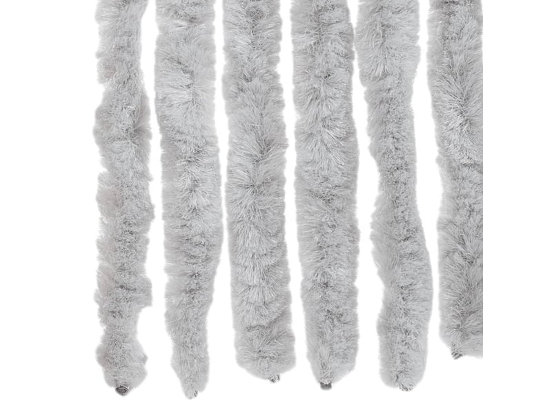  Rideau anti-mouches, moustiquaire gris 90x220 cm chenille cf43521  - Conforama E