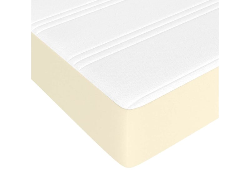  Matelas de lit à ressorts ensachés fermeté moyenne crème 100x200x20 cm  - Conforama E