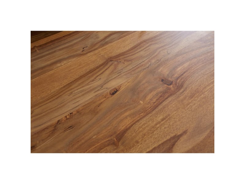  Table loden – rectangulaire 160 cm – bois sheesham et métal – style industriel  - Conforama E